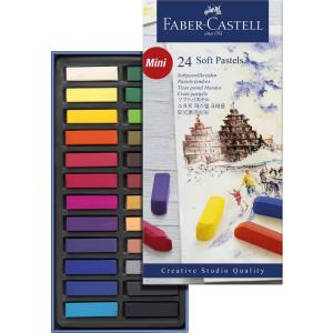 FABER-CASTELL Softpastellkreiden CREATIVE STUDIO, 48er Etui Faber-Castell 128248 (4005401282488)