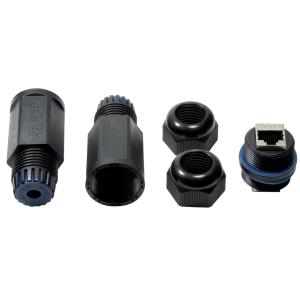 LogiLink Outdoor Patchkabel-Verbinder, Kat.6, geschirmt NP0080 (4052792044348)