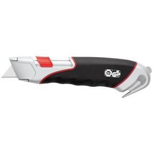Super Safety-Cutter, Klinge: 19 mm, schwarz/ rot WEDO 78 855 (4003801859316)