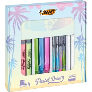BIC Schreibset 'Pastel Dream Kit' mit Notizbuch, 16-teilig Bic 992735 (3086123595460)