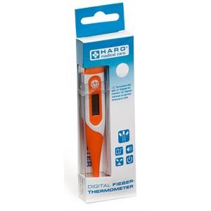 Fieberthermometer, flexible Spitze, weiß/ orange HARO 10022 (4062191100224)
