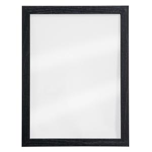 Kreidetafel WOODY, aus Glas, Holz-Rahmen, schwarz Securit WBW-GL-BL-40 (8719075286159)