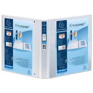 Präsentations-Ringbuch, A4 Maxi, weiß, 2D-Ring EXACOMPTA 51822E (3130639518229)