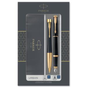 Parker Schreibset Duoset Urban Muted Black Gg.c. Schwarz 2093381 (3026980933814)