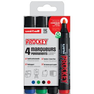 Permanent-Marker PROCKEY PM122/ 8 PF, 8er-Set uni-ball PM122/8 PF (3296280046723)