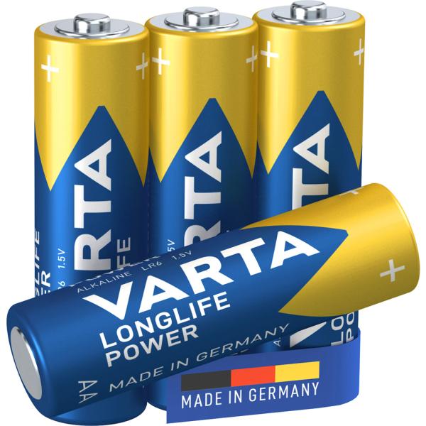 Alkaline Batterie 'LONGLIFE Power', Mignon (AA/ LR6) VARTA 04906 121 418 (4008496559510)