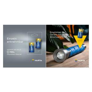 Alkaline Batterie Longlife Power, Baby (C), 4er VARTA 04914121424 (4008496128228)