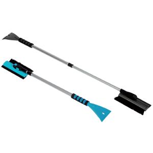 Teleskop-Eiskratzer mit Schneebesen, 710 - 1.220 mm IWH 886503 (4028354886503)
