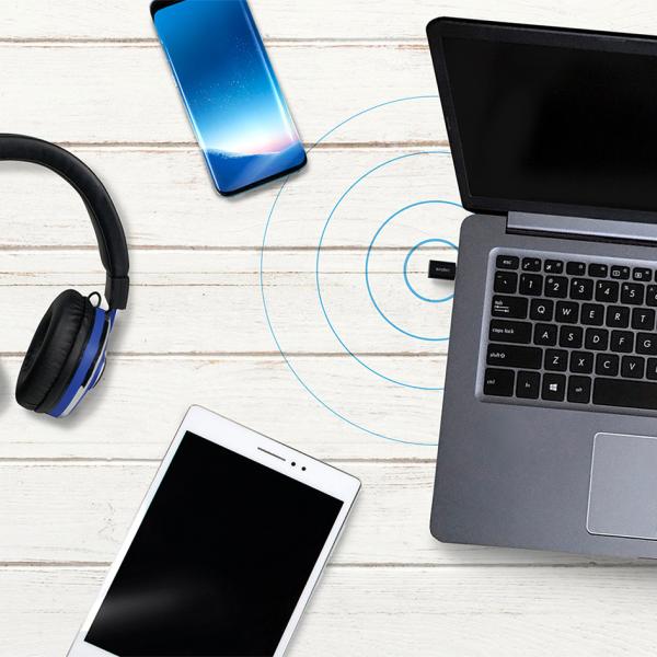 USB-C (Gen1) - Bluetooth 5.3 Adapter, schwarz LogiLink BT0048A (4052792073683)