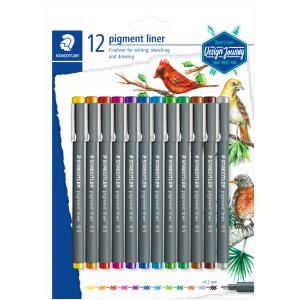 Pigmentliner Design Journey, 12er Blisterkarte STAEDTLER 30805SBK12 (4007817054628)