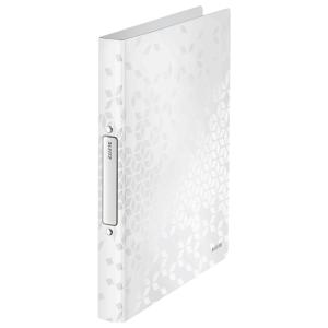 Ringbuch WOW, DIN A4, PP, weiß, 4 Ringe LEITZ 4258-00-01 (4002432120857)