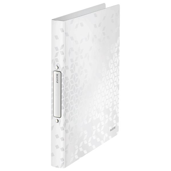 Ringbuch WOW, DIN A4, PP, weiß, 4 Ringe LEITZ 4258-00-01 (4002432120857)