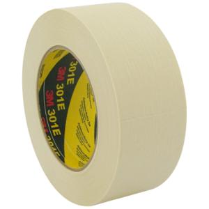 Krepp-Klebeband 301E, 48 mm x 50 m, Papier, beige 3M 3014850 (4054596798090)