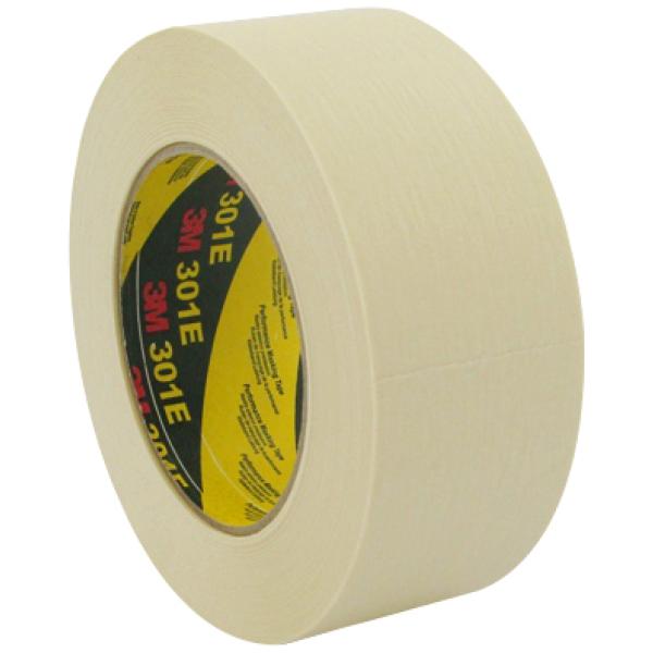 Krepp-Klebeband 301E, 48 mm x 50 m, Papier, beige 3M 3014850 (4054596798090)