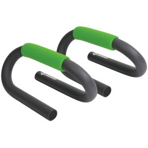 Liegestützengriffe Push Up Bars, schwarz/ grün SCHILDKRÖT 960040 (4000885600407)
