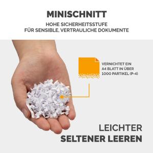 Aktenvernichter Powershred LX25M, schwarz Fellowes 4170601 (0043859769025)