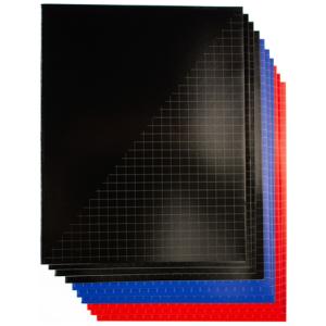 Schulheft, DIN A4, 10 mm kariert, farbig sortiert kangaro K-58340 (8712127004930)