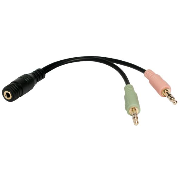 Audiokabel, 2 x Klinkenstecker - Klinkenkupplung LogiLink CA0020 (4052792028805)