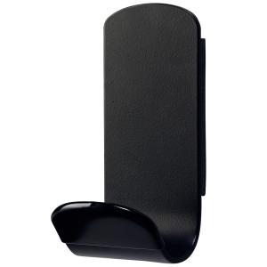 Garderobenhaken 'STEELY', magnetisch, schwarz UNiLUX 100340733 (3595560004874)
