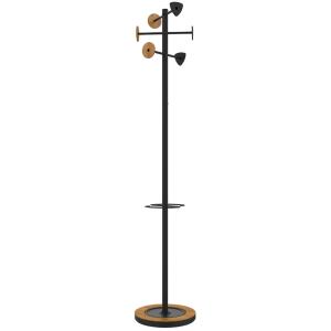 Garderobenständer BORA Bamboo, schwarz-bambus UNiLUX 400140808 (3595560030460)