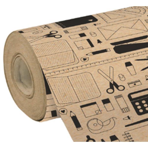 Geschenkpapier 'Kernefluo', Secare-Rolle Clairefontaine 223812C (3329682238127)