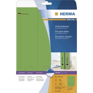 Ordnerrücken-Etiketten SPECIAL, 61 x 297 mm, blau HERMA 5138 (4008705051385)