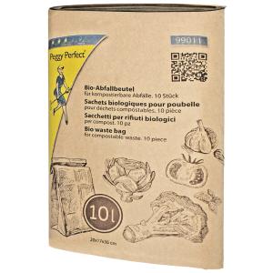 Bioabfallbeutel, 10 Liter, braun Peggy Perfect 99011 (4006938990112)