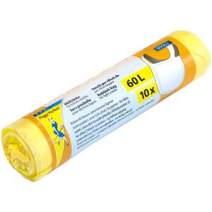 Müllsäcke HDPE, 60 Liter, gelb Peggy Perfect 99062 (4006938990624)