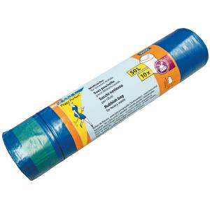 Müllsäcke LDPE, mit Zugband, 110 Liter, blau Peggy Perfect 99110 (4006938991102)