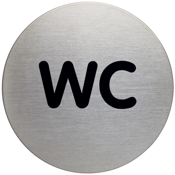 Piktogramm 'Dusche', Durchmesser: 83 mm, silber DURABLE 4938-23 (4005546403144)