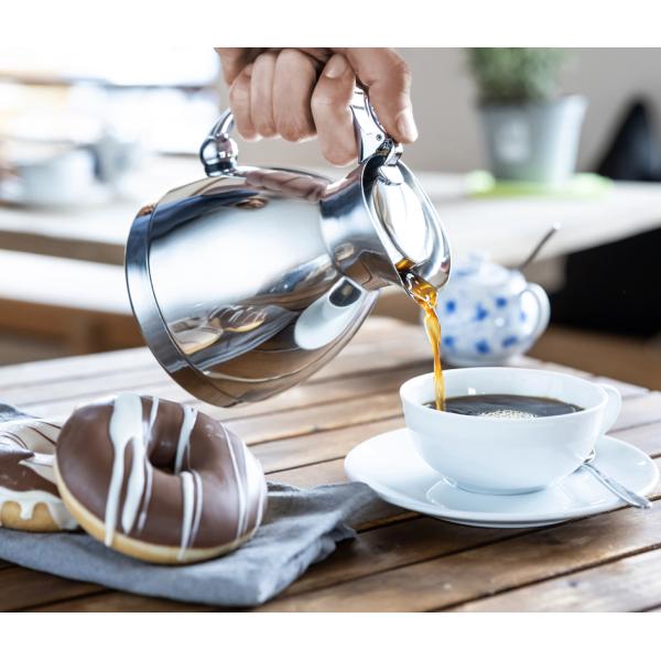 Isolierkanne HOTELLO 0, 6 Liter, Edelstahl poliert alfi 0557.000.060 (4002458420535)