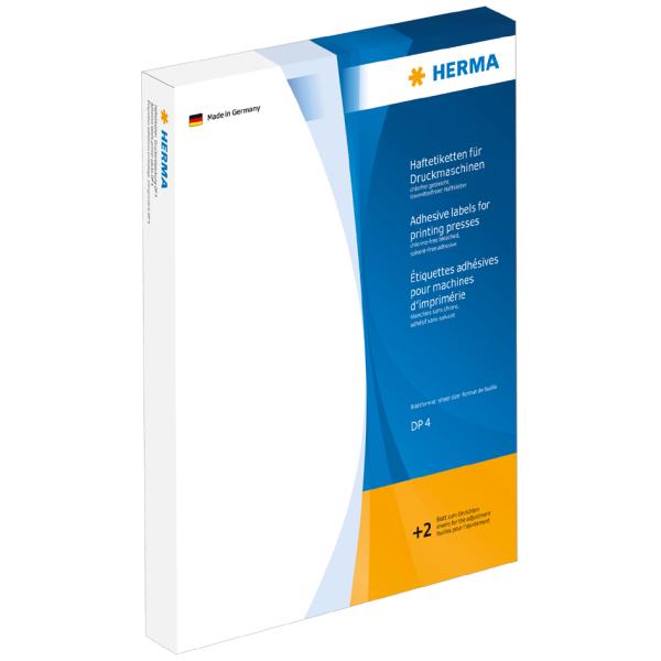 Haftetiketten DP1, 74 x 105 mm, weiß HERMA 3180 (4008705031806)