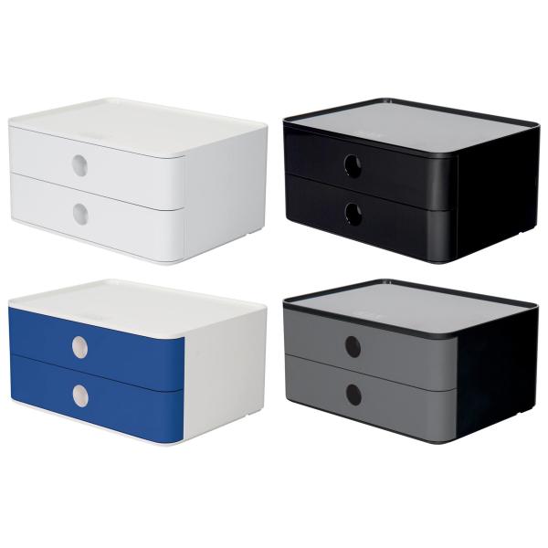 Schubladenbox SMART-BOX ALLISON, 2 Schübe, jet black HAN 1120-13 (4012473112018)