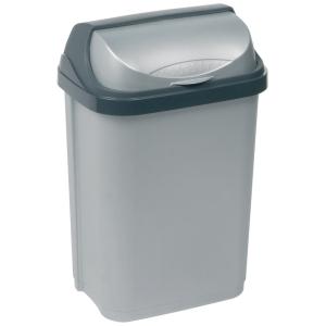 Abfallbehälter 'rasmus', 10 Liter, silber keeeper 1045316000000 (4001515453950)