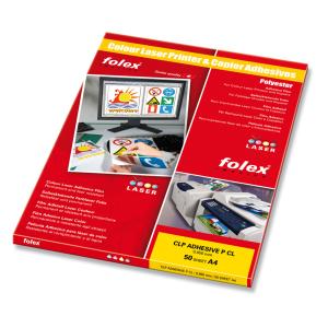 Color-Laserfolie, DIN A4, selbstklebend, transparent FOLEX 2999C.050.44100 (7610689081219)