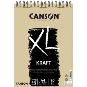 Skizzen- und Studienblock XL KRAFT, DIN A4 CANSON C400039141 (3148950074898)