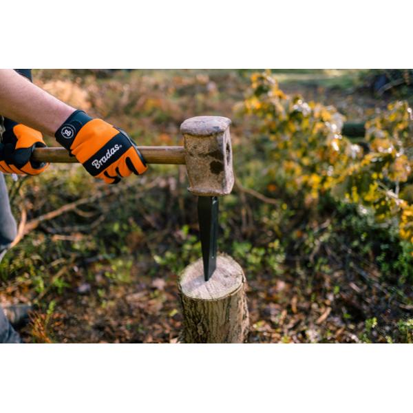 Spaltkeil, gehärteter Stahl, 2 kg, grau Bradas KT-SK0200 (5907544435198)