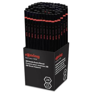 Bleistift BLACK EXAM, im 72er Köcher rotring 2090068 (3026980900687)