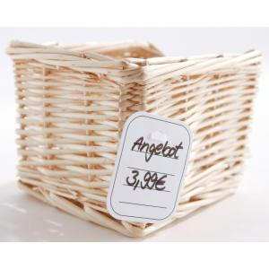 Stückwarenanhänger, 40 x 50 mm, gelocht, liniert sigel ZB350 (4004360982484)