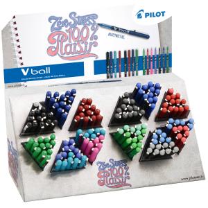 Tintenroller V-BALL 05/ 07/ 1.0, 180er Display PILOT 253396 (3131910253396)