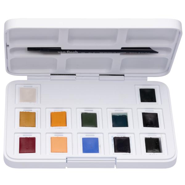 ROYAL TALENS Aquarellfarbe Van Gogh, 12er, Gedeckte Farben Royal Talens 20808644 (8712079422837)