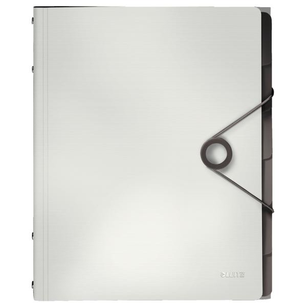 Ordnungsmappe Solid, DIN A4, PP, 6 Fächer, hellrot LEITZ 4569-10-20 (4002432114931)