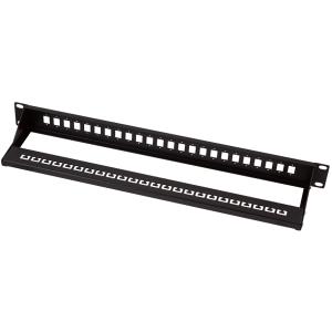 LogiLink 19' LWL Patch Panel für 24x LC-Duplex/ SC-Simplex FB0002B (4052792076189)