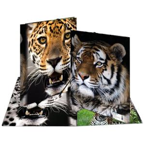 Eckspannermappe 'Delfine', aus PP, DIN A4 HERMA 7141 (4008705071413)