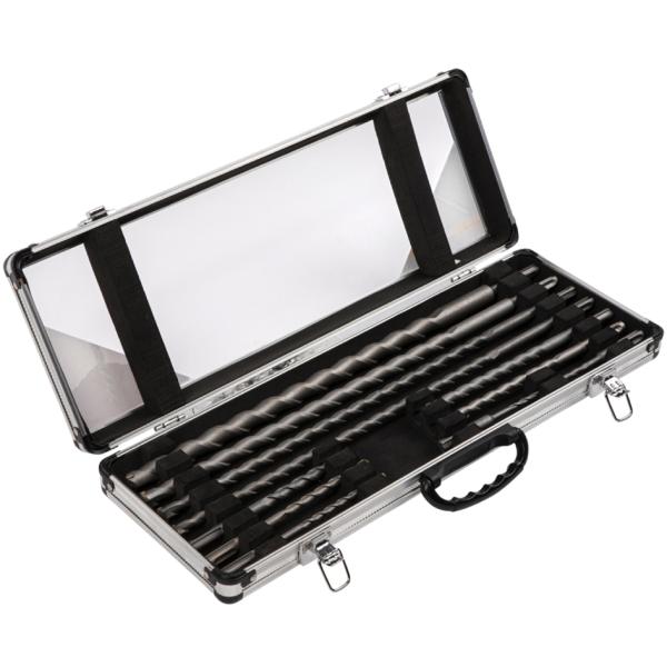 Steinbohrer-Satz, 11-teilig, im Koffer BRÜDER MANNESMANN M12587 (4003315709527)