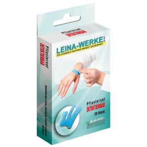 LEINA Pflaster-Set 'Detektierbar', 20-teilig, blau REF 75404 (4011166754047)