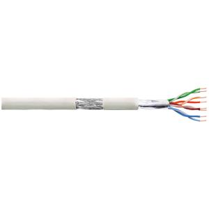 LogiLink Installationskabel, Kat. 5e, SF/ UTP, 100 m, grau CPV007 (4260113563281)