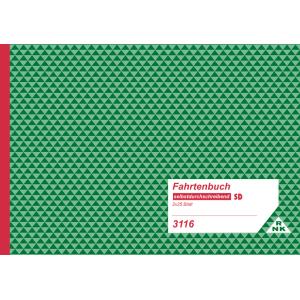 Fahrtenbuch LKW, DIN A5 quer, 2 x 25 Blatt, SD RNK Verlag 3116 (4002871311601)