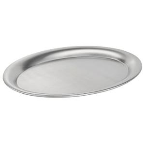 Serviertablett KAFFEEHAUS, oval, Edelstahl matt APS 30113 (4004133301139)