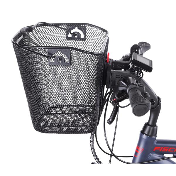 Fahrrad-Lenkerkorb E-Bike, schwarz FISCHER 50376 (4008153503764)